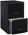 Lorell 14341 18 Deep 2-Drawer File Cabinet, Black