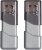 PNY 128GB Turbo Attaché 3 USB 3.0 Flash Drive, 2-Pack, Silver