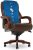 La-Z-Boy Delano Big & Tall Executive Office Chair, High Back Ergonomic Lumbar Support, Bonded Leather, Brown