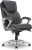 Serta Bryce Executive Office Chair, Ergonomic Computer DeskChair with Patented AIR Lumbar Technology, Comfortable Layered Body Pillows for Cushioning, SertaQuality Foam, Bonded Leather, Gray