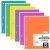 Mead Spiral Notebooks, 6 Pack, 1-Subject, College Ruled Paper, 8″ x 10-1/2″, 70 Sheets, Assorted Bright Colors (830050-ECM)