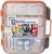 336 Piece First Aid Kit, Plastic Case