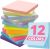 Sticky Notes, 12 Pads, 3×3 inches, Colorful Self-Stick Note Pads, Perfect for Office, Study, and Daily Life Organization – Soft Pastel