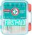 Be Smart Get Prepared First Aid Kit, Teal, 326 Piece, Exceeds OSHA and ANSI Guidelines 100 People – Office, Home, Car, School, Emergency, Survival, Camping, Hunting and Sports