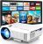 Mini Projector Portable Projector Full HD 1080P Supported, Home Theater Projector Compatible with TV Stick, Phone, Games, HDMI, AV