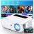 GROVIEW Projector, 4k Projector with WiFi and Bluetooth Support, 15000lux FHD 1080P Portable Projector for Outdoor Moive, 300” Theater, Zoomable, [One-step Mirroring] for iOS/ Android, TV Stick, PS5