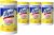 Lysol Disinfectant Wipes, Multi-Surface Antibacterial Cleaning Wipes, For Disinfecting and Cleaning, Lemon and Lime Blossom, 80 Count (Pack of 4)(Packaging may vary)