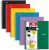 Five Star Spiral Notebooks, 6 Pack, 1 Subject, Wide Ruled Paper, Fights Ink Bleed, Water Resistant Cover, 8-1/2″ x 10″, 100 Sheets, Black, Red, Yellow, Purple, Green, Blue (38042)